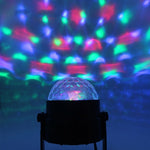YouOKLight YK2278 3W Attivato dal suono DJ Illuminazione per feste RBG Lampada stroboscopica a sfera da discoteca Luce par da palco con 7 modalità, senza telecomando