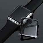 2 pezzi mocolo 0,33 mm 9H 3D pellicola in vetro temperato con bordo arrotondato, for Apple Watch Series 3  38mm, for Apple Watch Series 4  40mm, for Apple Watch Series 3 42mm, for Apple Watch Series 4 44mm