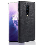 Custodia PC + PU antiurto in coccodrillo per OnePlus 7 Pro