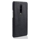 Custodia PC + PU antiurto in coccodrillo per OnePlus 7 Pro