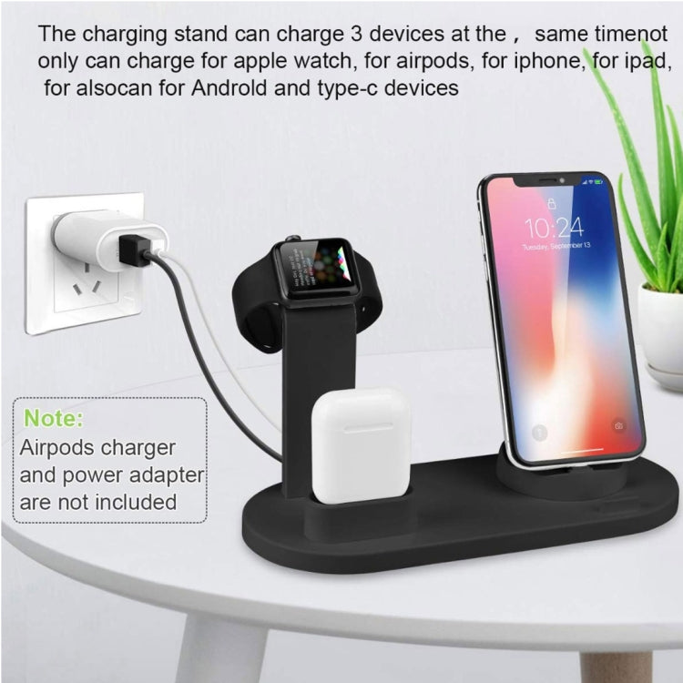Base di ricarica wireless HQ-UD15 argento per smartphone