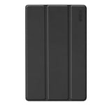 ENKAY Pelle PU di alta qualità + custodia inferiore in plastica con supporto a tre pieghe per Samsung Galaxy Tab A 10.1 (2019) T510 / T515, For Galaxy Tab A 10.1 (2019) T510, For Galaxy Tab A 10.1 (2019) T510 / T515                                     ...