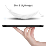 ENKAY Custodia intelligente in pelle PU di alta qualità + fondo in plastica con supporto a tre pieghe per Samsung Galaxy Tab S5e 10.5 T720 / T725, For Galaxy Tab S5e