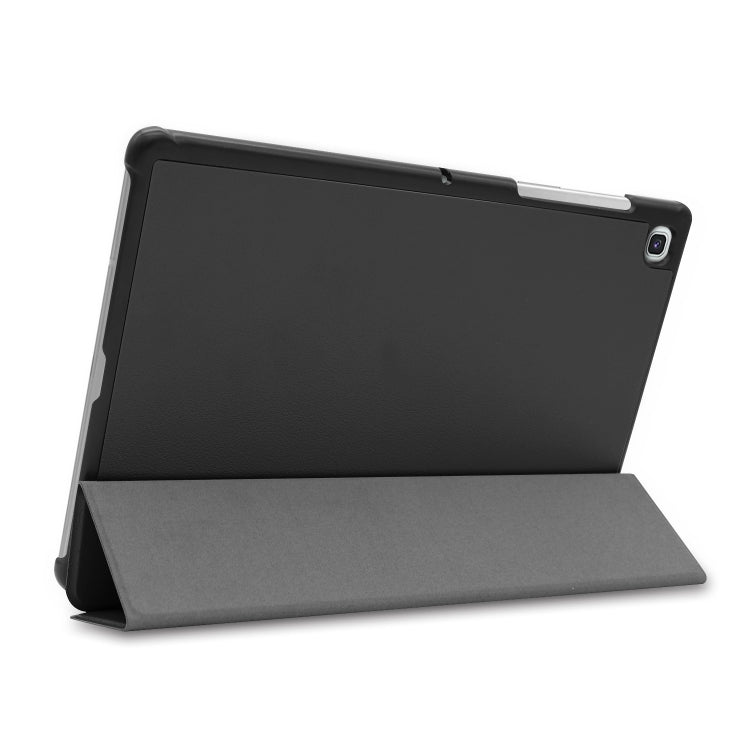 ENKAY Custodia intelligente in pelle PU di alta qualità + fondo in plastica con supporto a tre pieghe per Samsung Galaxy Tab S5e 10.5 T720 / T725, For Galaxy Tab S5e