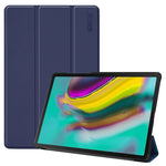 ENKAY Custodia intelligente in pelle PU di alta qualità + fondo in plastica con supporto a tre pieghe per Samsung Galaxy Tab S5e 10.5 T720 / T725, For Galaxy Tab S5e