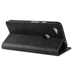 Custodia in pelle a vibrazione orizzontale con struttura retrò Crazy Horse con fibbia magnetica per Google Pixel 3a, con supporto e slot per schede e cornice per foto, For Google Pixel 3a