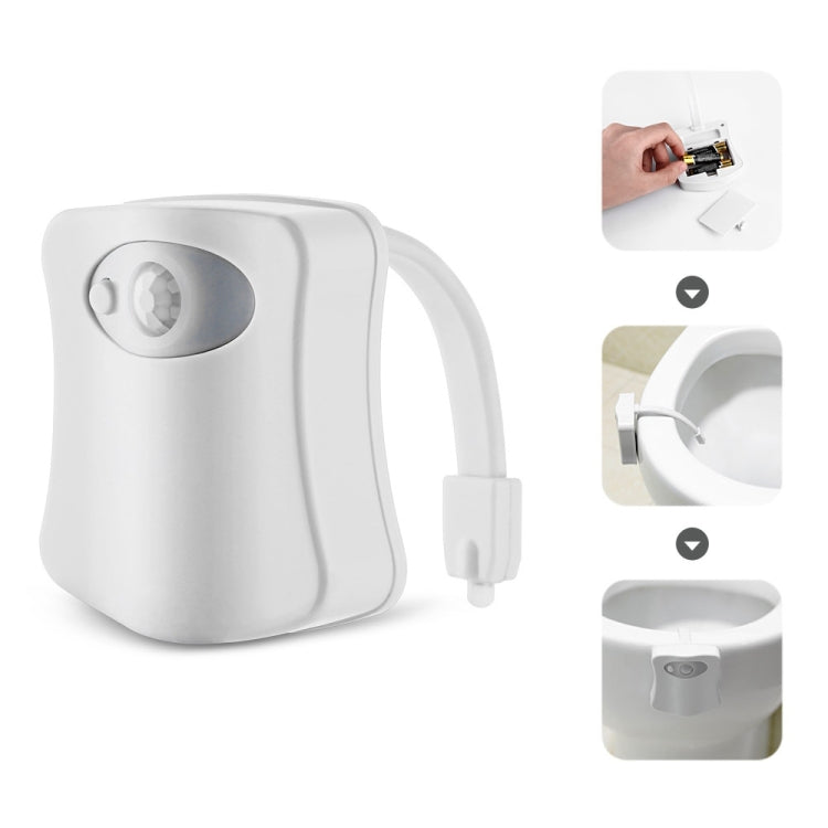 YouOKLight Luce notturna per WC attivata dal movimento, Luce per WC a LED per Bagno