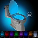 YouOKLight Luce notturna per WC attivata dal movimento, Luce per WC a LED per Bagno
