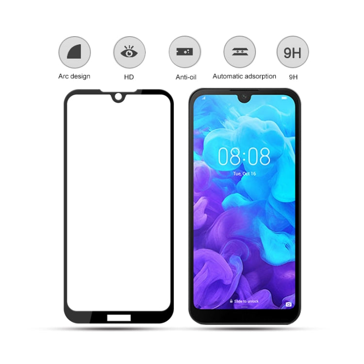 Pellicola vetro temperato Mocolo 0,33 mm per Huawei Y5 2019
