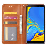 Custodia portafoglio in pelle per Samsung Galaxy A70