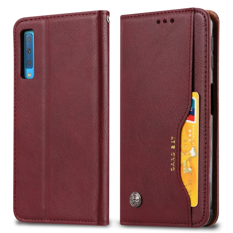 Custodia portafoglio in pelle per Samsung Galaxy A70