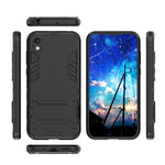 Custodia antiurto in PC + TPU per Huawei Honor 8S, con supporto, For Honor 8S