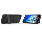 Custodia antiurto in PC + TPU per Huawei Honor 8S, con supporto, For Honor 8S