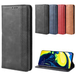 Custodia portafoglio in pelle per Samsung Galaxy A80