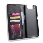 Custodia portafoglio in pelle per Samsung Galaxy A80