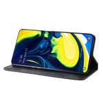 Custodia portafoglio in pelle per Samsung Galaxy A80