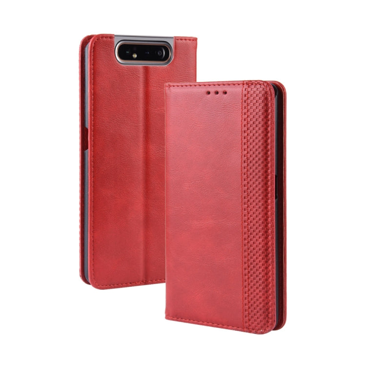 Custodia portafoglio in pelle per Samsung Galaxy A80