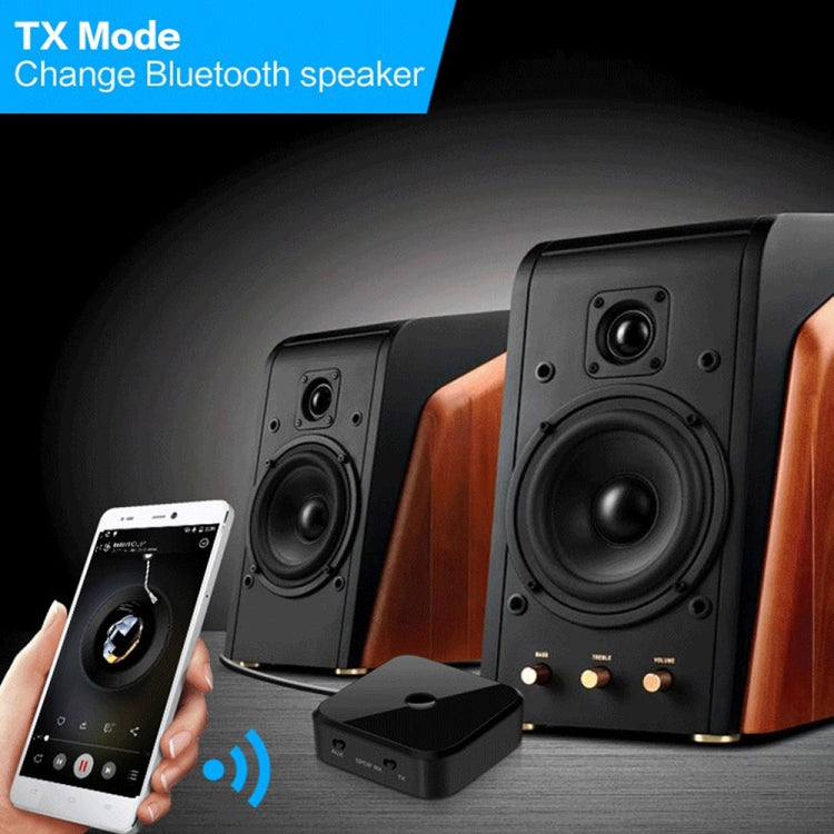 Bluetooth 5.0 Fibra Ottica Ricevitore Bluetooth CSR8670 Trasmettitore Bluetooth 2 in 1 Supporta APTX, black