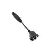 Cavo adattatore XLR 3 pin femmina a RJ45 femmina 15 cm