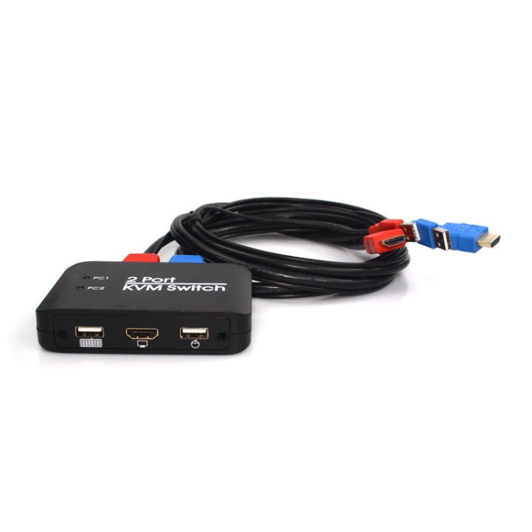 Switch KVM USB 2.0 + HDMI a 2 porte