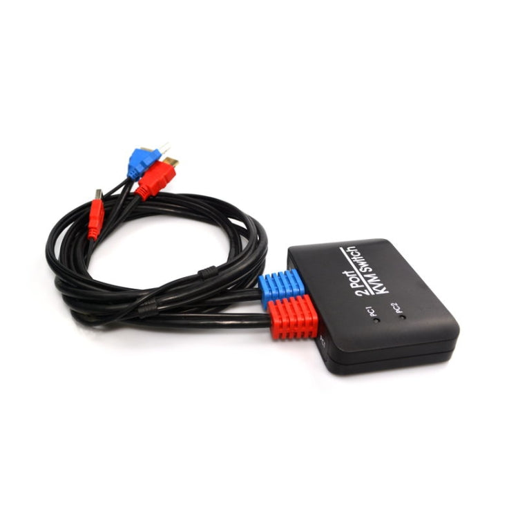 Switch KVM USB 2.0 + HDMI a 2 porte