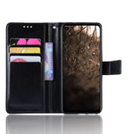 Custodia in pelle flip orizzontale retrò Crazy Horse Texture per Motorola One Vision, con supporto, slot per schede e cornice per foto, For MOTO One Vision
