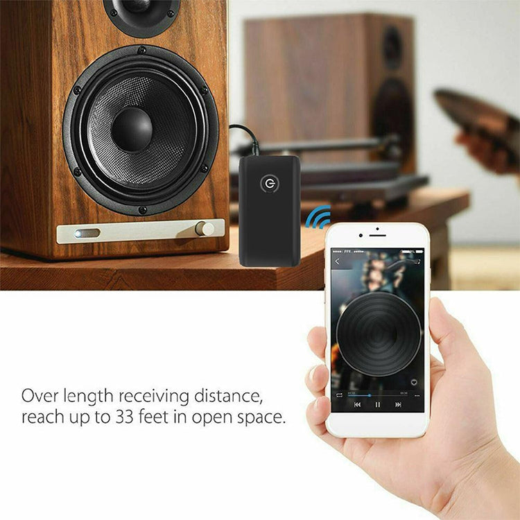 Adattatore Bluetooth B10S 5.0 Trasmettitore Ricevitore Bluetooth Adattatore Bluetooth 2 in 1, black