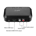 NFC Desktop Bluetooth Music Receiver Adattatore Bluetooth 4.1 L'unità USB legge l'altoparlante Bluetooth, B10
