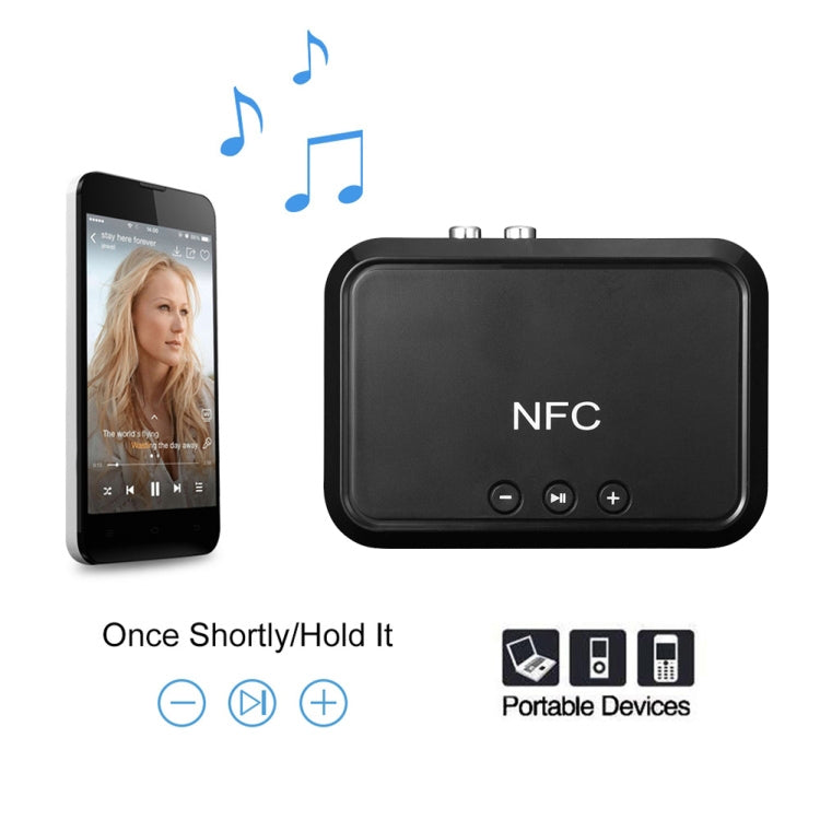 NFC Desktop Bluetooth Music Receiver Adattatore Bluetooth 4.1 L'unità USB legge l'altoparlante Bluetooth, B10