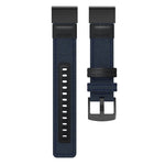 Cinturino per cinturino da polso in tela e pelle per Garmin Fenix 5 Plus, cinturino da polso Dimensioni: 150 + 110 mm