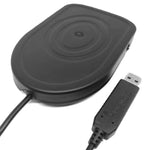 PC con tastiera e mouse con controllo a pedale con interruttore a pedale singolo USB in metallo, 1 Foot Switch (Metal)