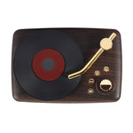 Altoparlante Bluetooth Retrò con Radio FM T12 Marrone