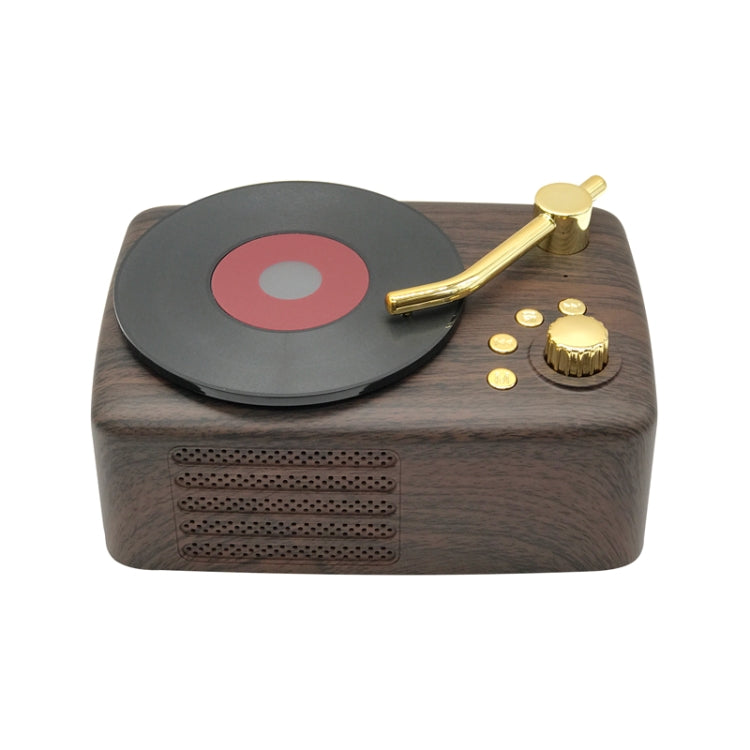 Altoparlante Bluetooth Retrò con Radio FM T12 Marrone