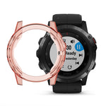 Adatto per custodia per orologio in gel di silice TPU trasparente Garmin Fenix 5 e 5 Plus