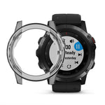 Adatto per custodia per orologio in gel di silice TPU trasparente Garmin Fenix 5 e 5 Plus