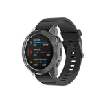 Adatto per custodia per orologio in gel di silice TPU trasparente Garmin Fenix 6X / 6X Pro