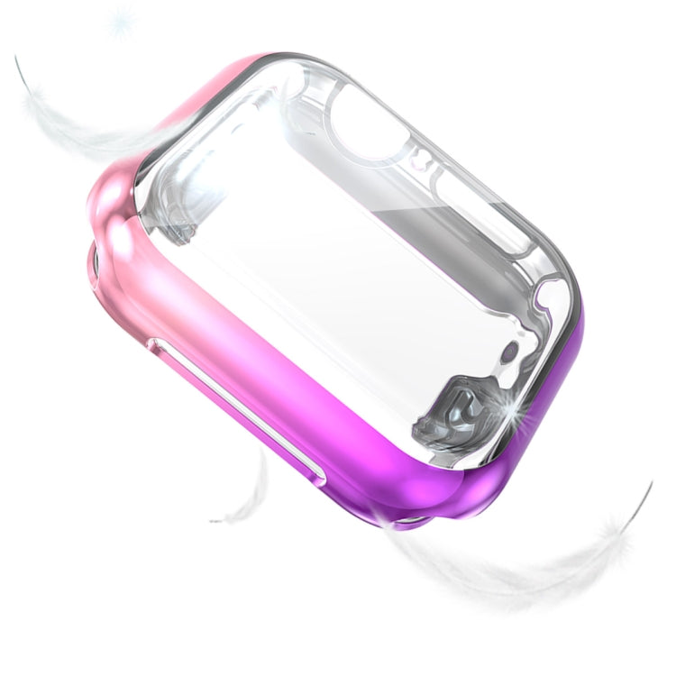 Per Apple Watch Series 5 e 4 Custodia protettiva in TPU all-inclusive sfumata da 44 mm, For Apple Watch Series 5 & 4 44mm