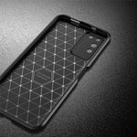 Per Huawei Honor X10 Custodia in TPU antiurto con struttura in fibra di carbonio, For Huawei Honor X10