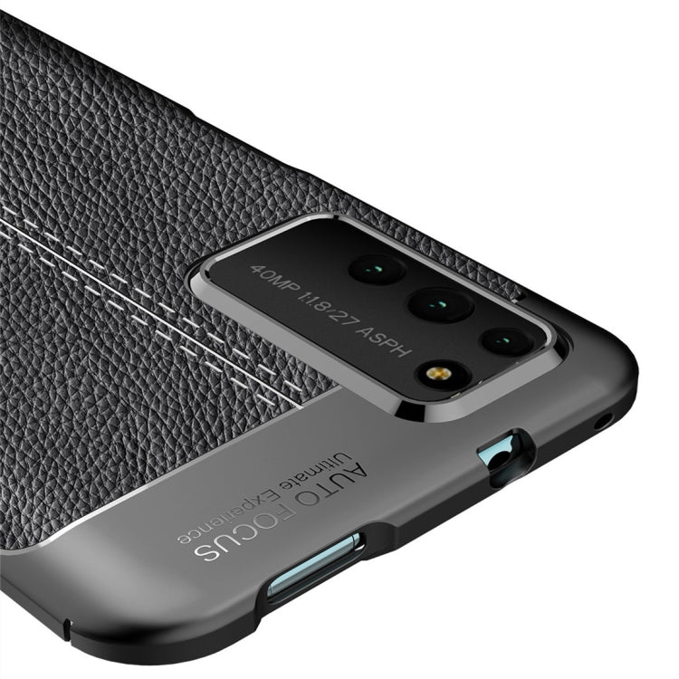 Per Huawei Honor X10 Litchi Texture TPU Custodia antiurto, For Huawei Honor X10