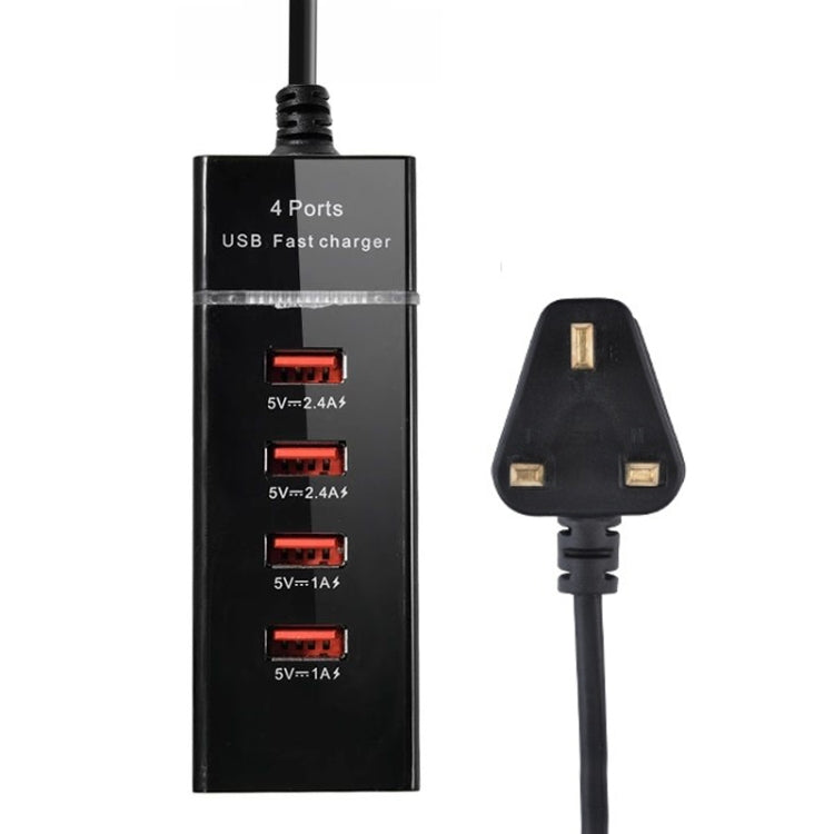 Adattatore Caricabatterie 5V 4,1A 4 Porte USB