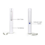 Lampada di disinfezione germicida UV portatile da 3 W. Bastone di disinfezione rapida UV da viaggio per auto personale, UV Fast Disinfection Stick