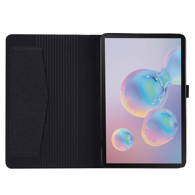 Flip orizzontale TPU + custodia protettiva in pelle PU tessuto con clip per biglietti da visita, For Galaxy Tab A 8.4 (2020), For Galaxy Tab A 8.4(2020)