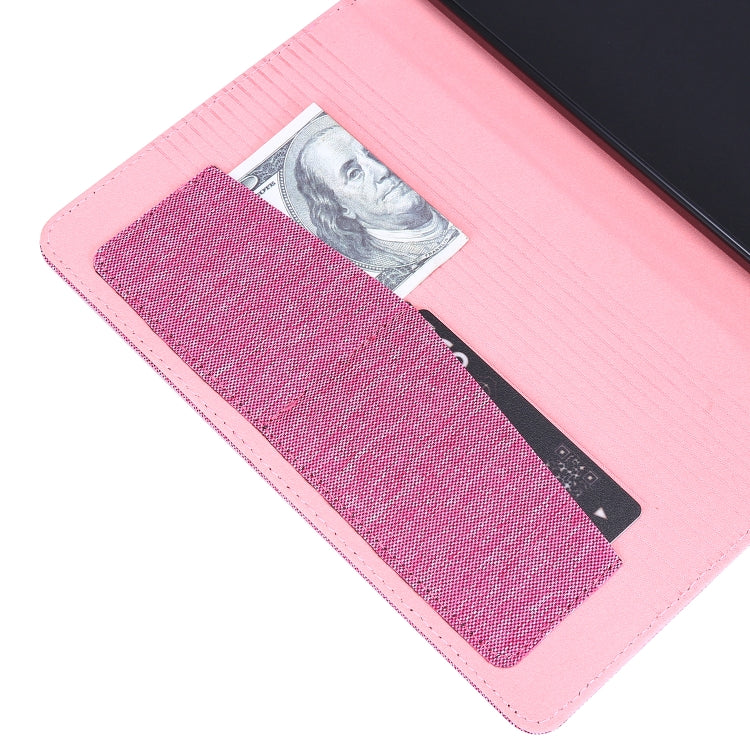Flip orizzontale TPU + custodia protettiva in pelle PU tessuto con clip per biglietti da visita, For Galaxy Tab A 8.4 (2020), For Galaxy Tab A 8.4(2020)