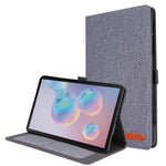 Flip orizzontale TPU + custodia protettiva in pelle PU tessuto con clip per biglietti da visita, For Galaxy Tab A 8.4 (2020), For Galaxy Tab A 8.4(2020)