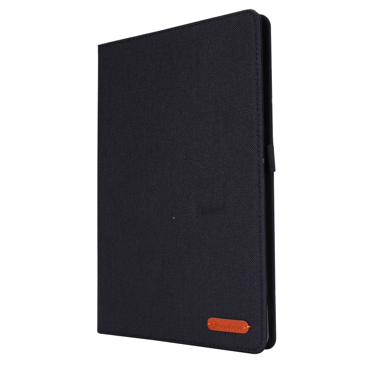 Flip orizzontale TPU + custodia protettiva in pelle PU tessuto con clip per biglietti da visita, For Galaxy Tab S6 Lite
