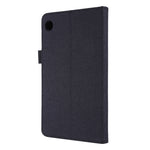 Flip orizzontale TPU + custodia protettiva in pelle PU tessuto con clip per biglietti da visita, For Lenovo Tab M7