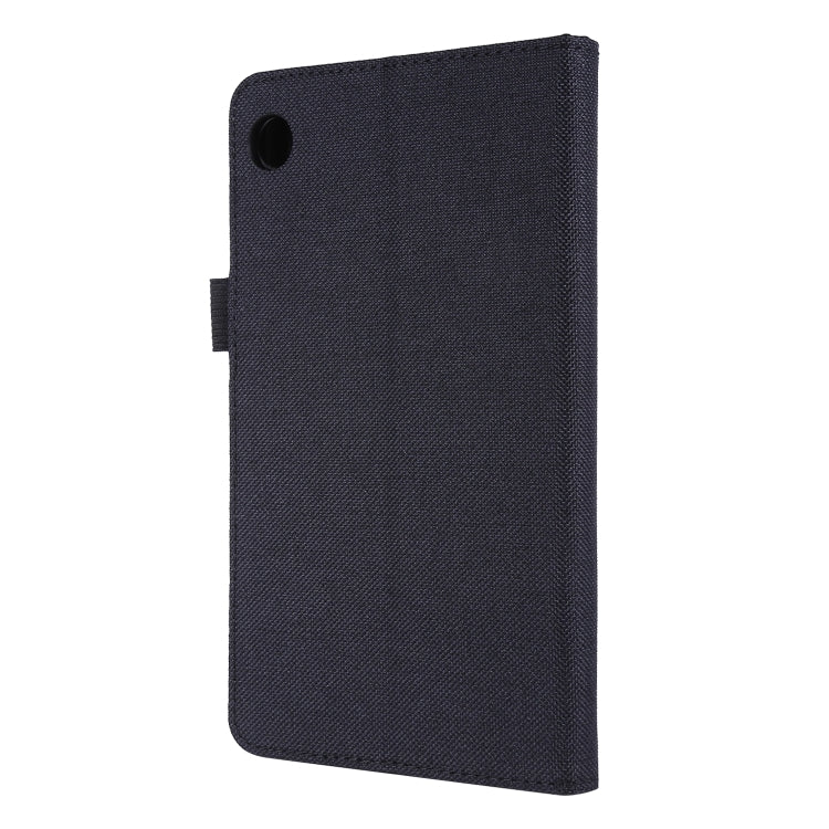 Flip orizzontale TPU + custodia protettiva in pelle PU tessuto con clip per biglietti da visita, For Lenovo Tab M7