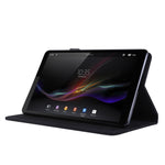 Flip orizzontale TPU + custodia protettiva in pelle PU tessuto con clip per biglietti da visita, For Lenovo Tab M8