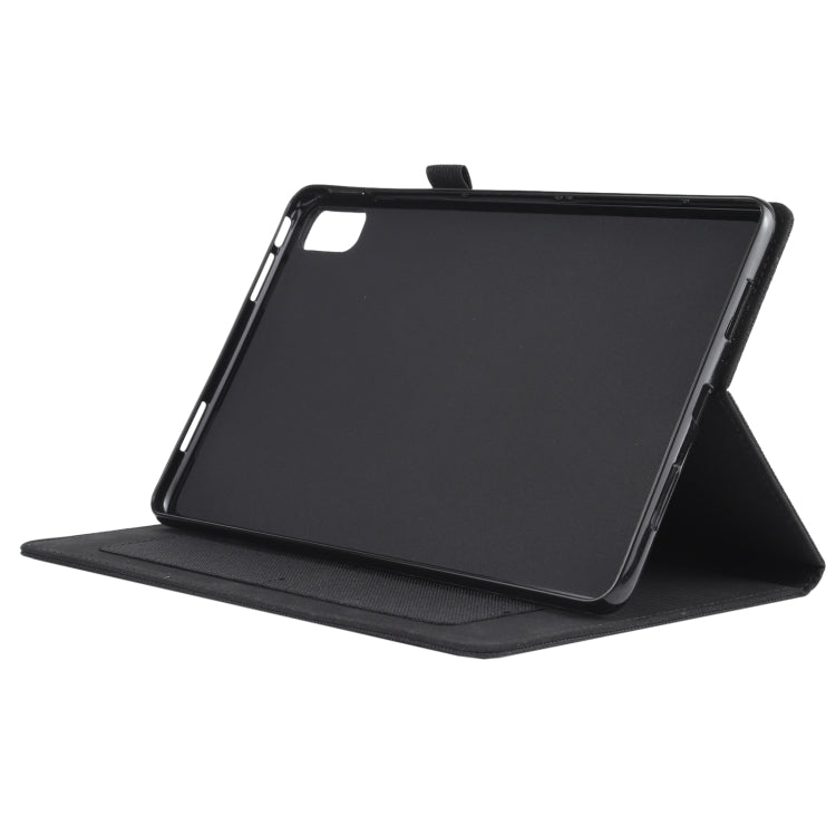 Flip orizzontale TPU + custodia protettiva in pelle PU tessuto con clip per biglietti da visita, For Huawei Matepad 10.4