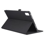Flip orizzontale TPU + custodia protettiva in pelle PU tessuto con clip per biglietti da visita, For Huawei Matepad 10.4